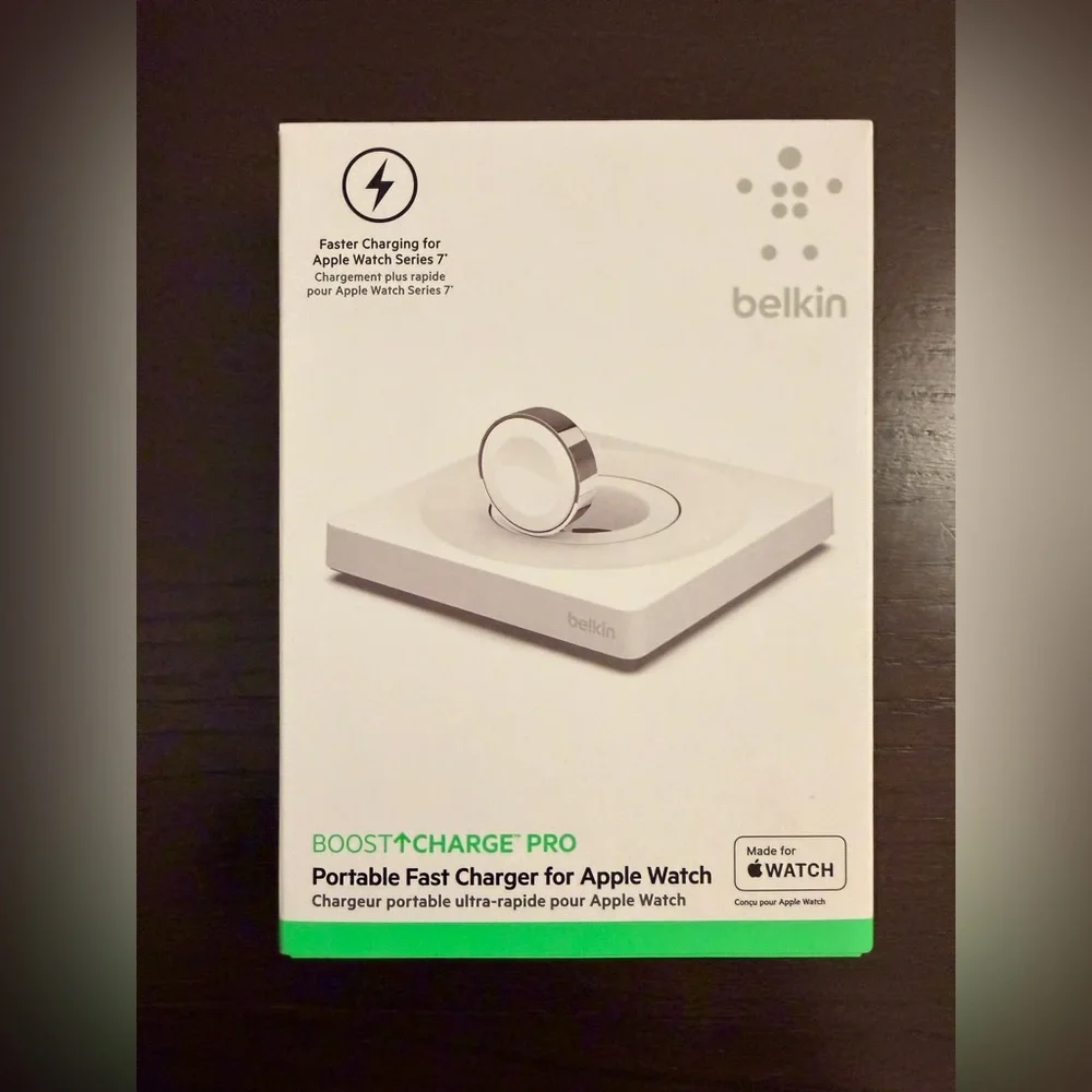 Belkin Boost Charge Pro Portable Fast Charger for Apple Watch BRAND NEW
